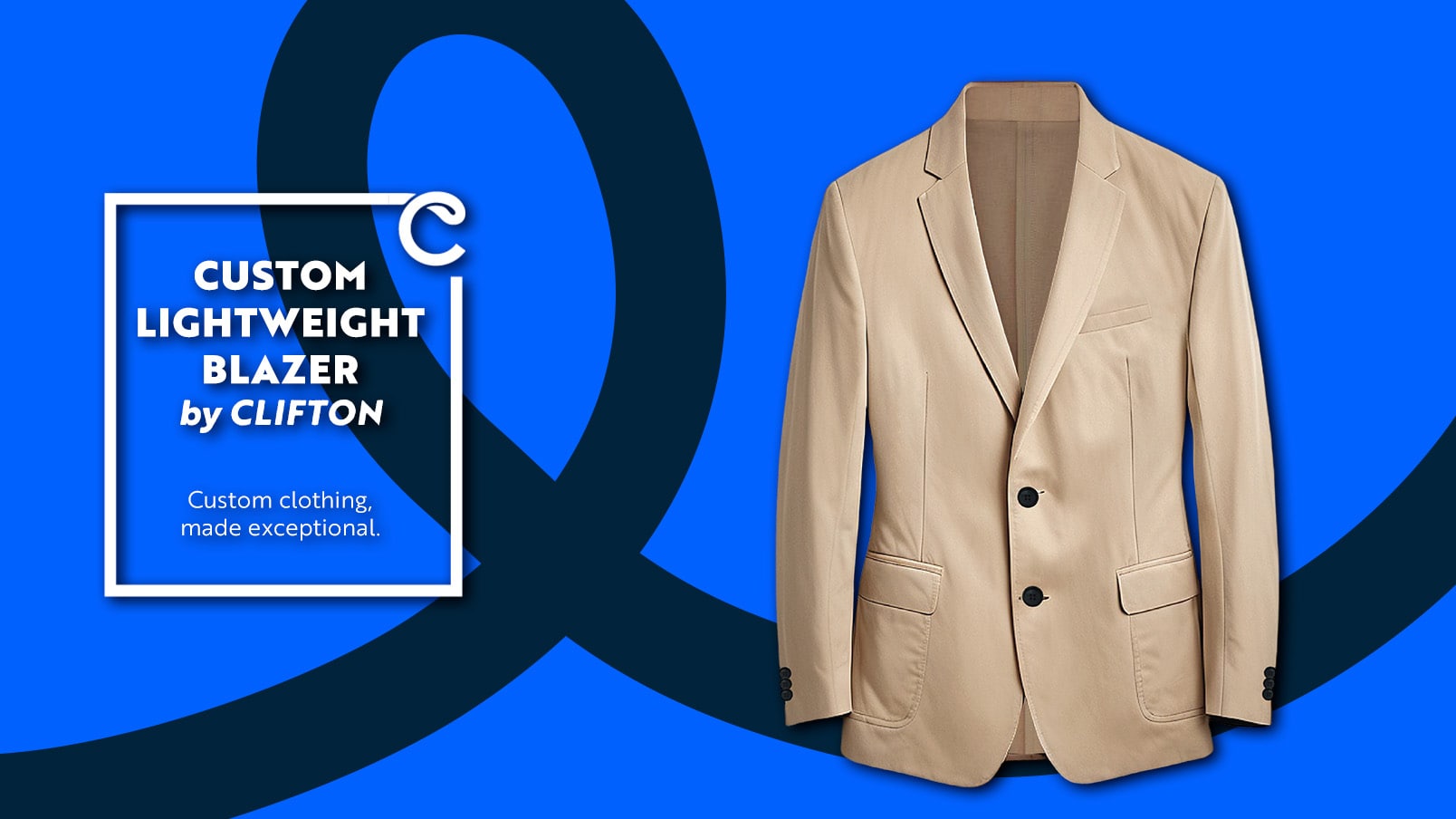 CLIFTON Fleming Custom Summer Blazer